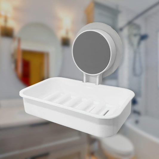 Fast-Dry Soap Dish – Wall Mounted, Non-Slip & Hygienic Design